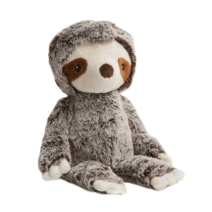 peluche paresseux assis